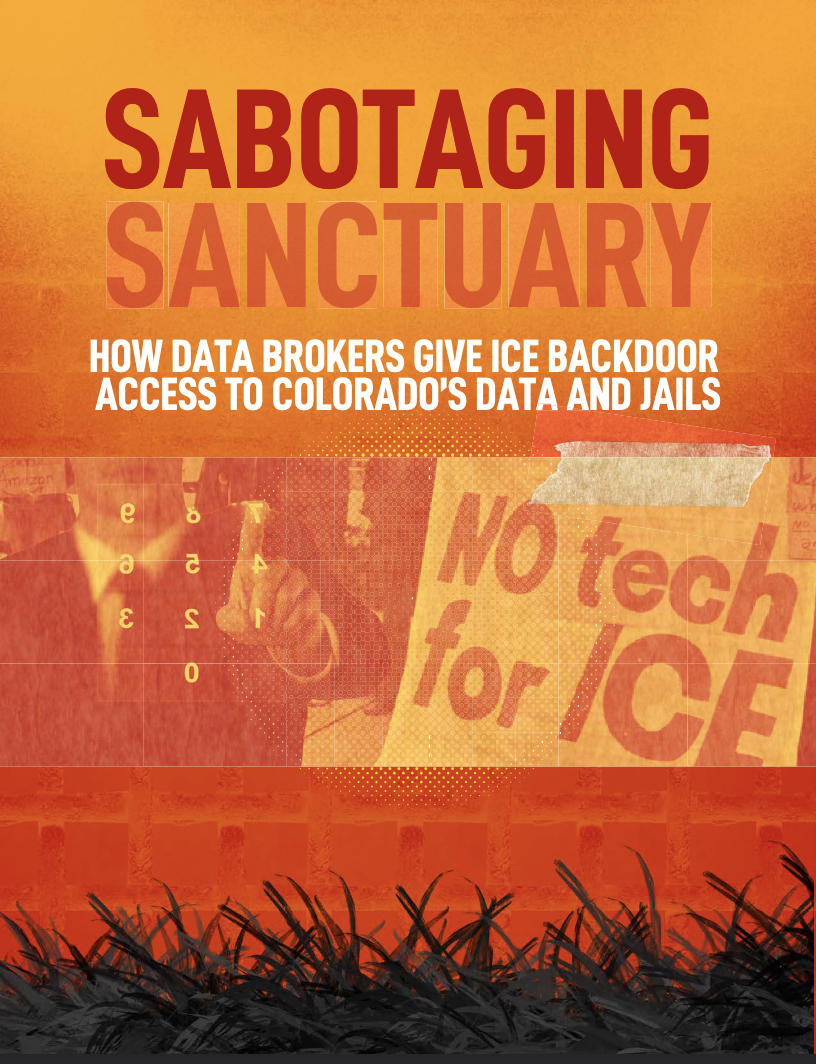 How Data Brokers Give ICE Backdoor Access to Colorado's Data & Jails